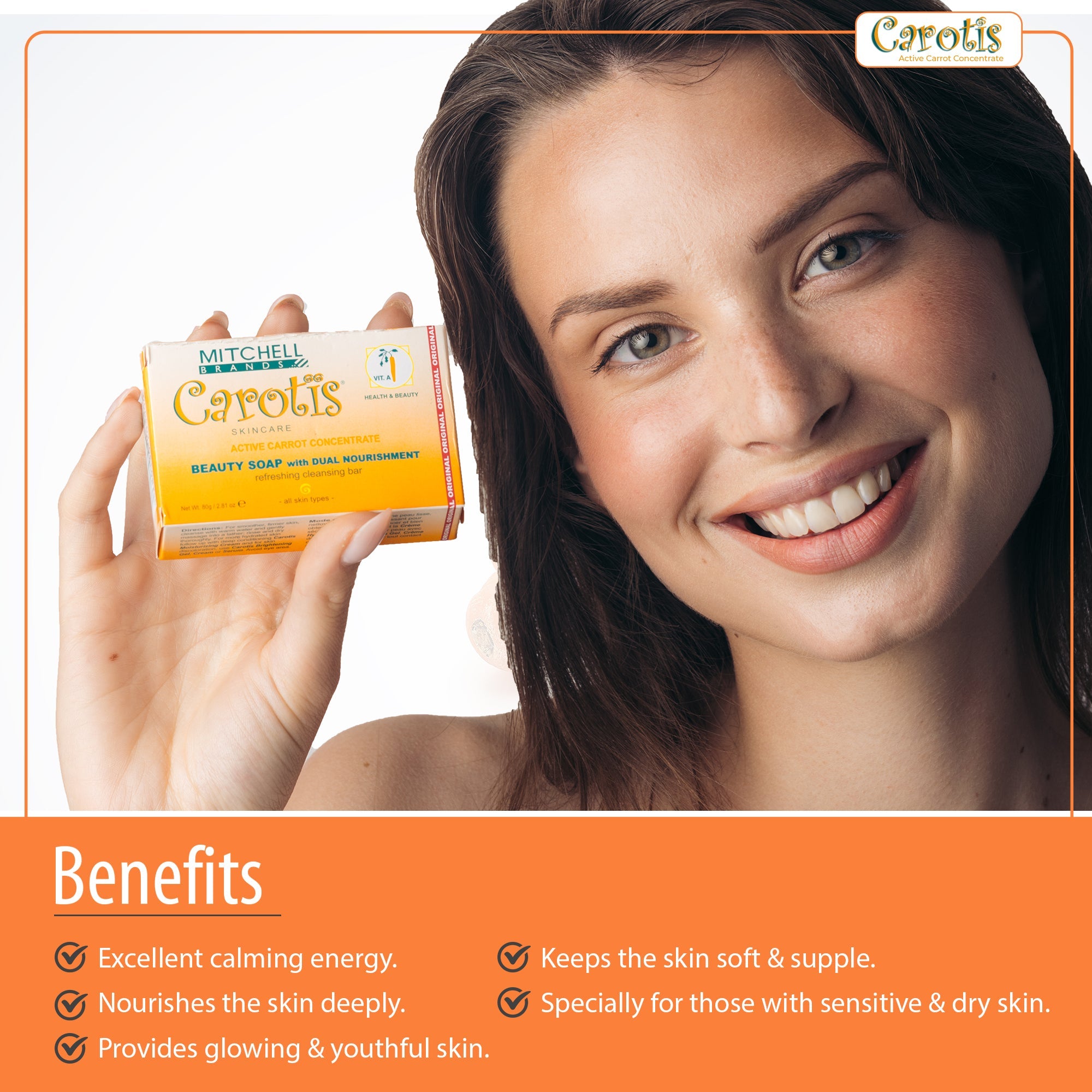 Carotis Beauty Soap 80g / 2.82 fl oz