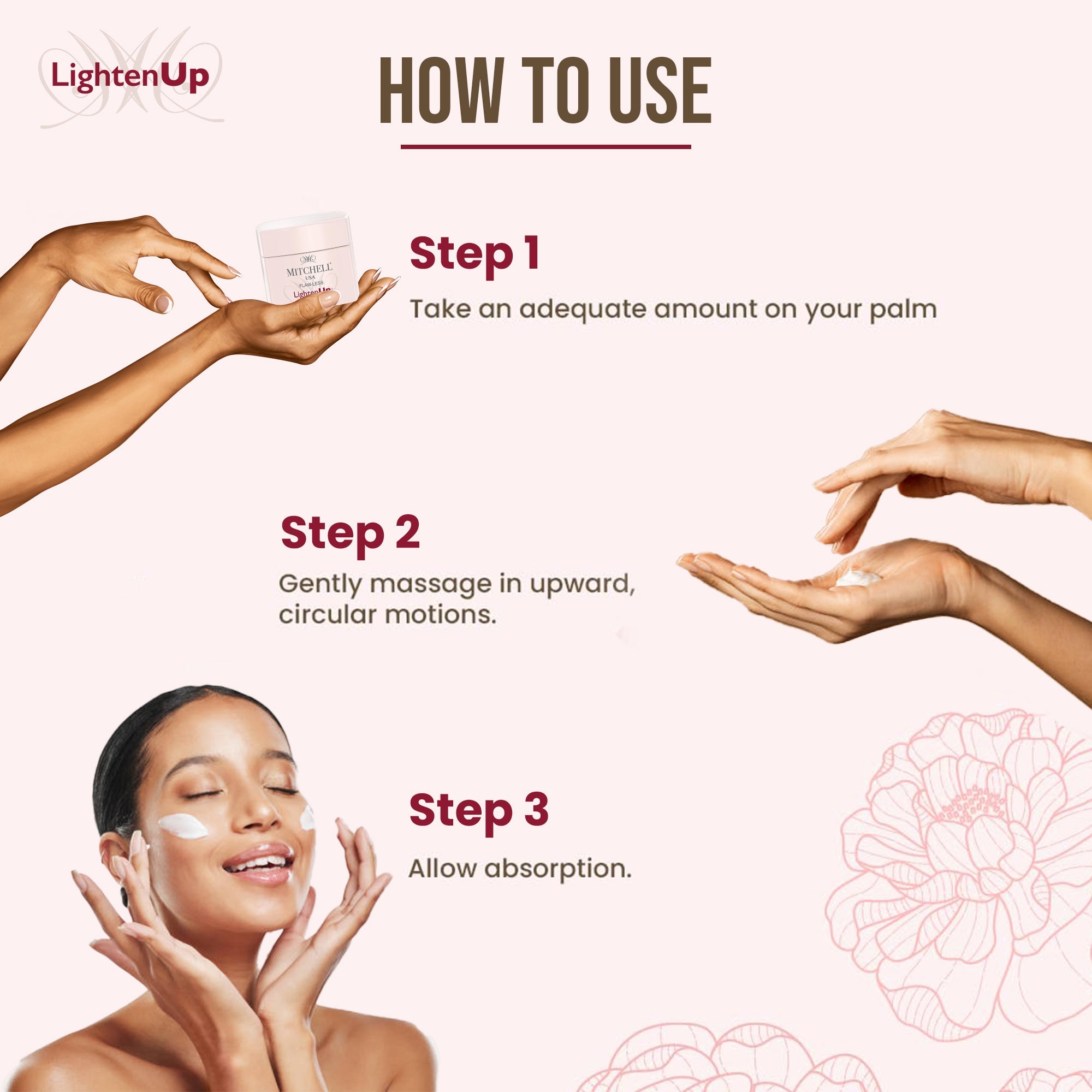Lighten Up Flaw-Less Night Cream 50g