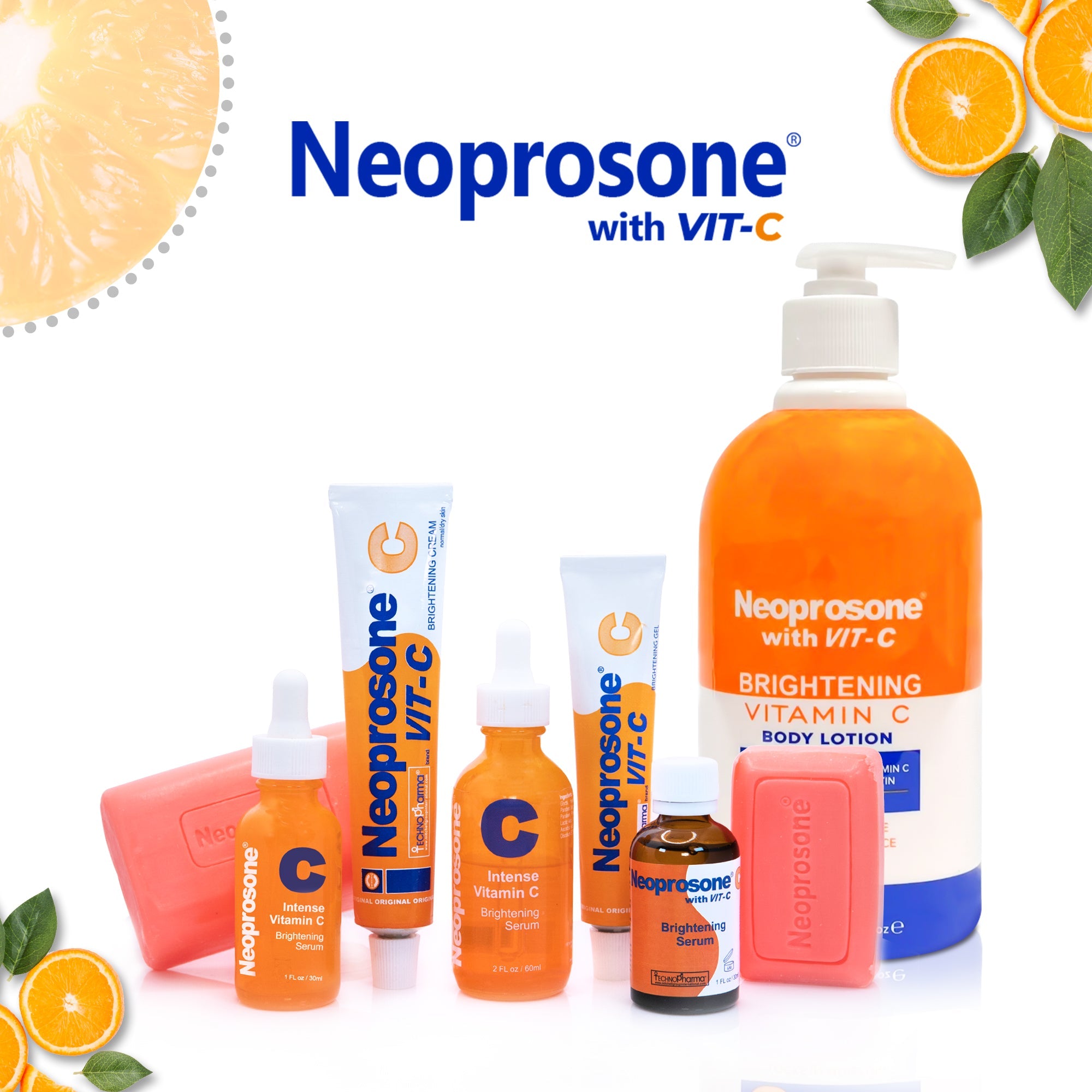 Neoprosone Brightening Body Lotion w/ Vitamin "C" (with pump) 500ml