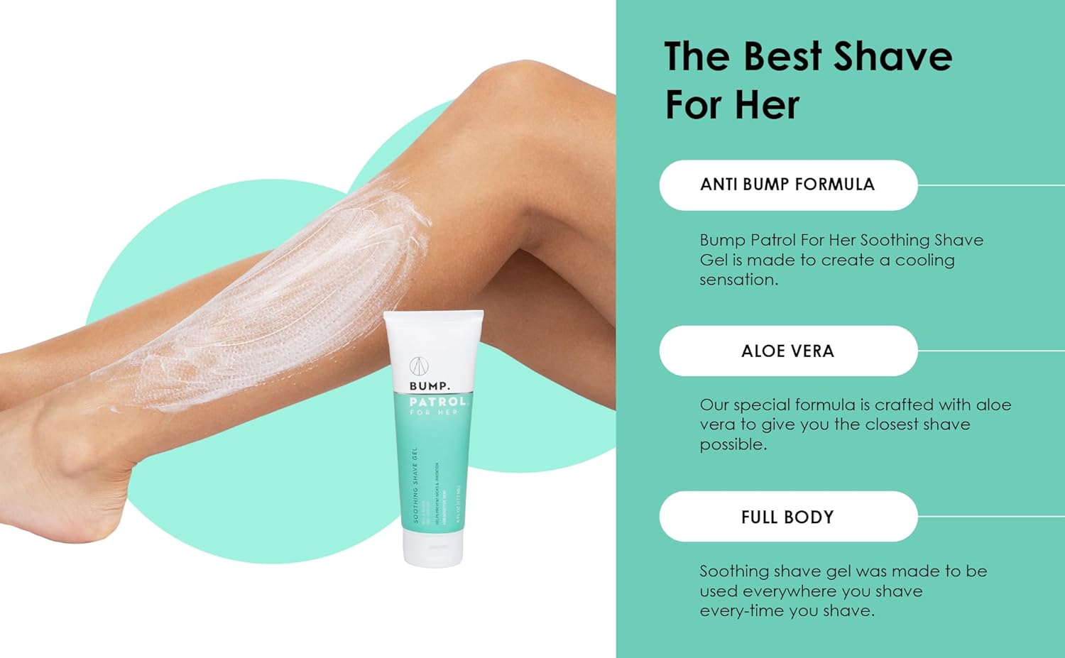 Bump Patrol For Her Soothing Shave Gel