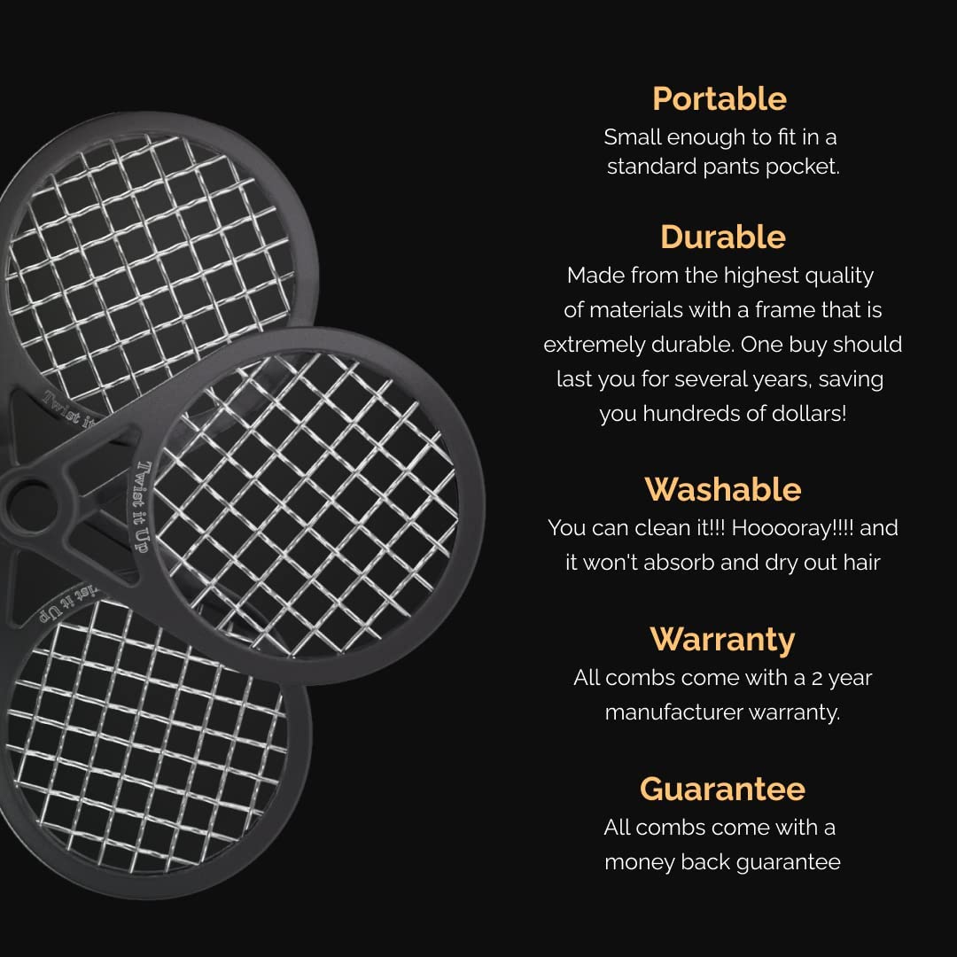 Twist It Up Comb - Imperial Blue