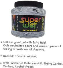 Super Wet Maximum Hold Hair Styling Gel - Clear