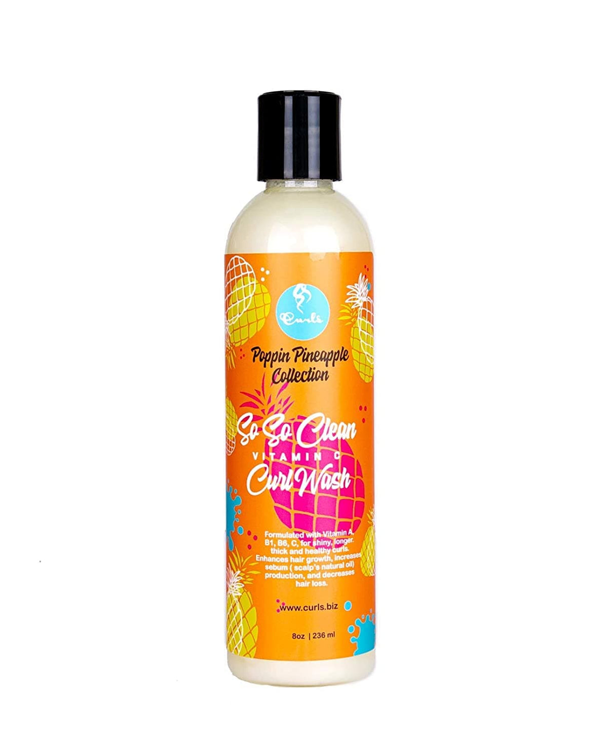Curls Poppin' Pineapple Collection So So Moist Vitamin C Curl Mask