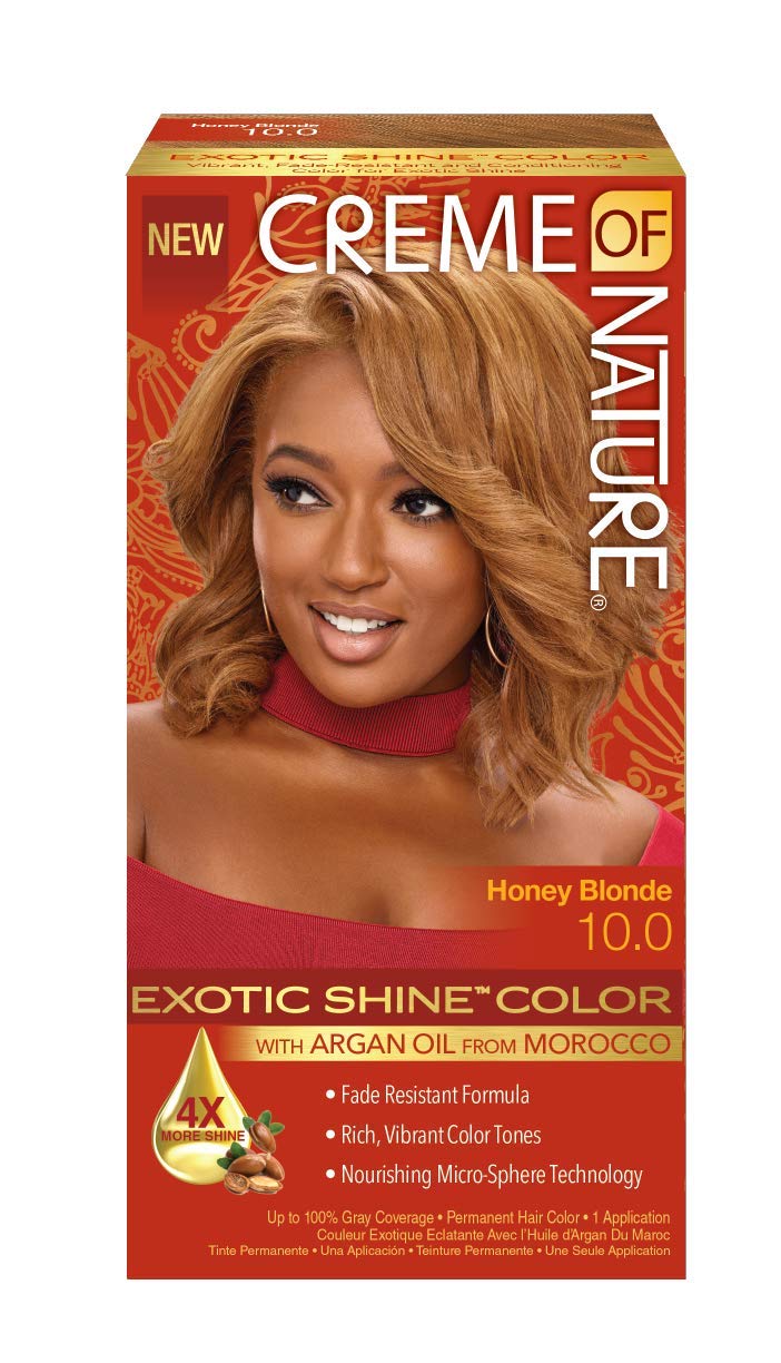 Creme Of Nature Exotic Shine Color- # 10.0 Honey Blonde