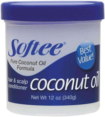 Softee Coconut Oil Hair & Scalp Conditioner 12oz