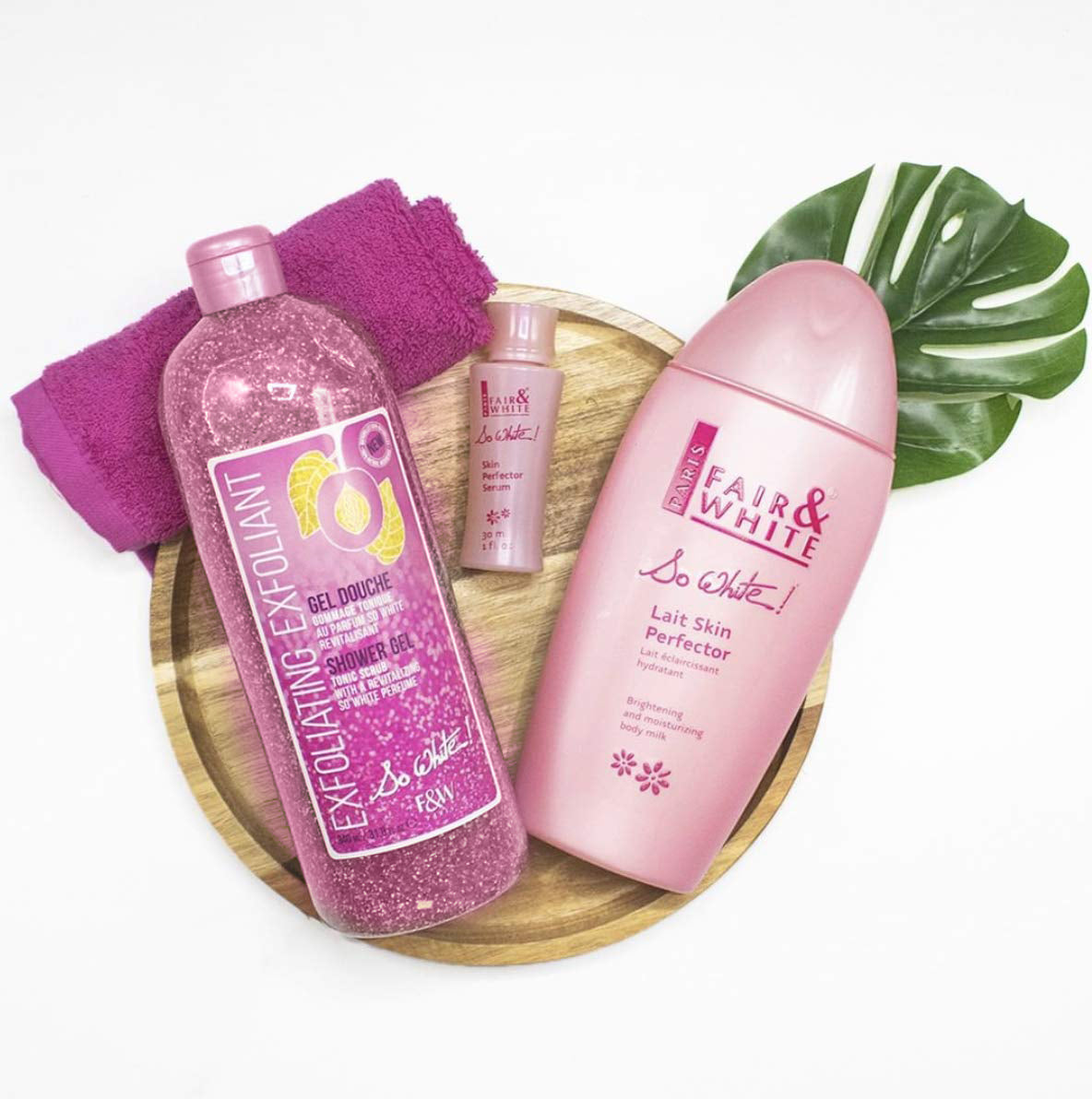 Fair And White So White Exfoliating Shower Gel With Tonic Scrub 940ml / 31.8 fl oz