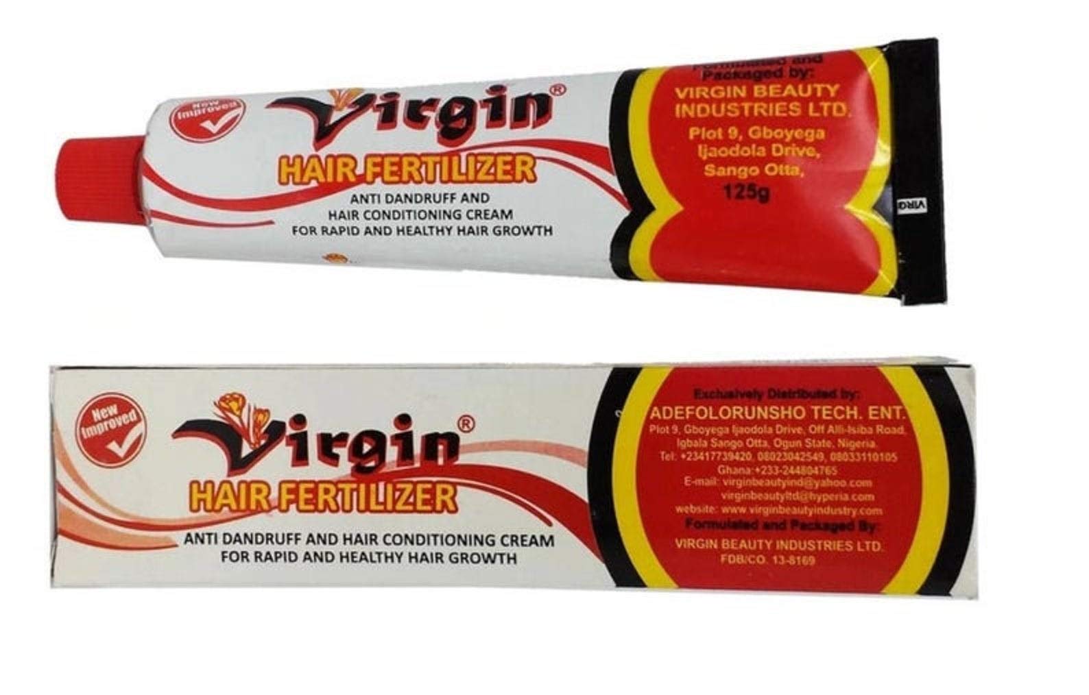 Virgin Hair Fertilizer Anti Dandruff & Conditioning Cream