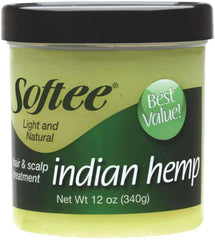 Softee Indian Hemp Hair & Scalp Treatment 12oz