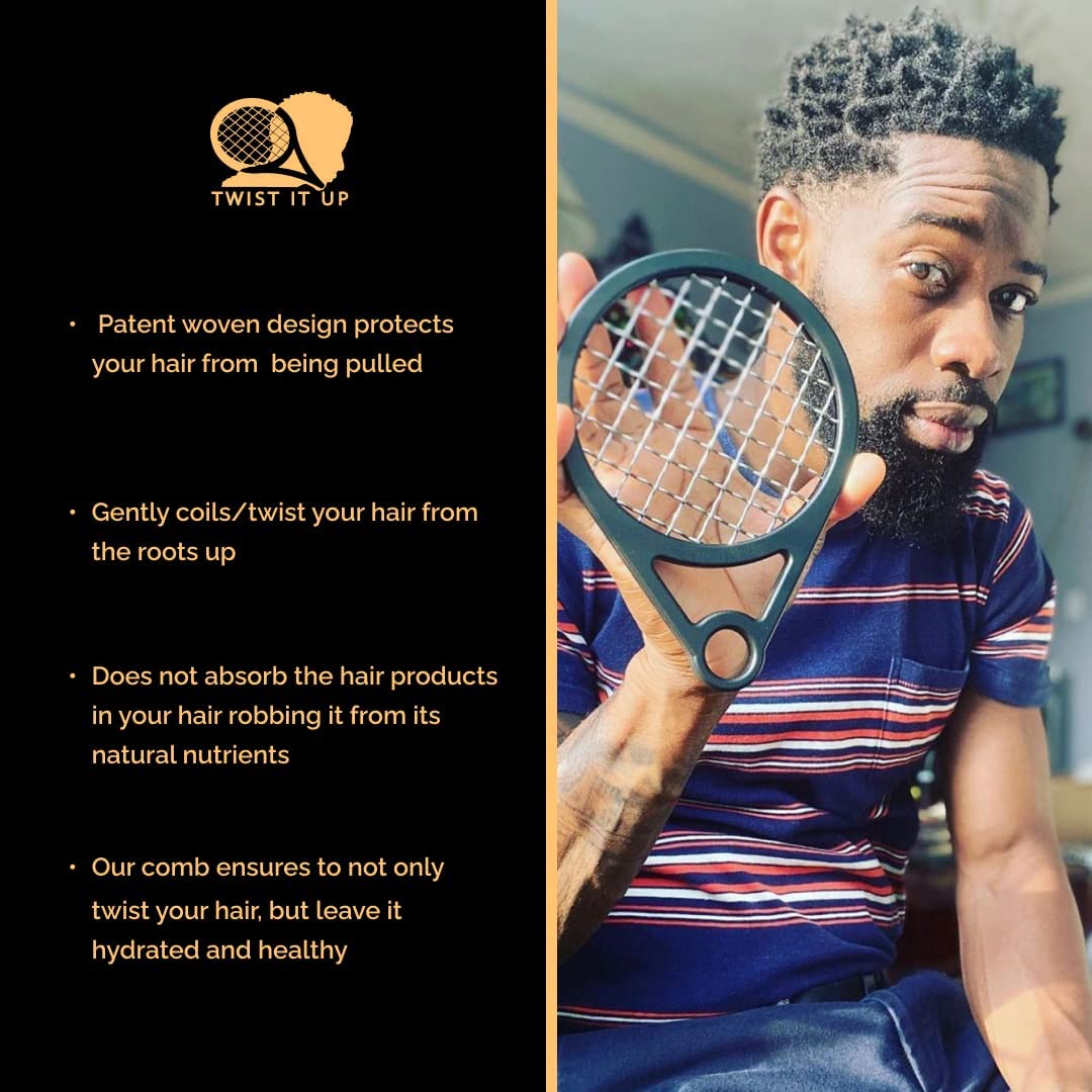 Twist It Up Comb - Imperial Blue