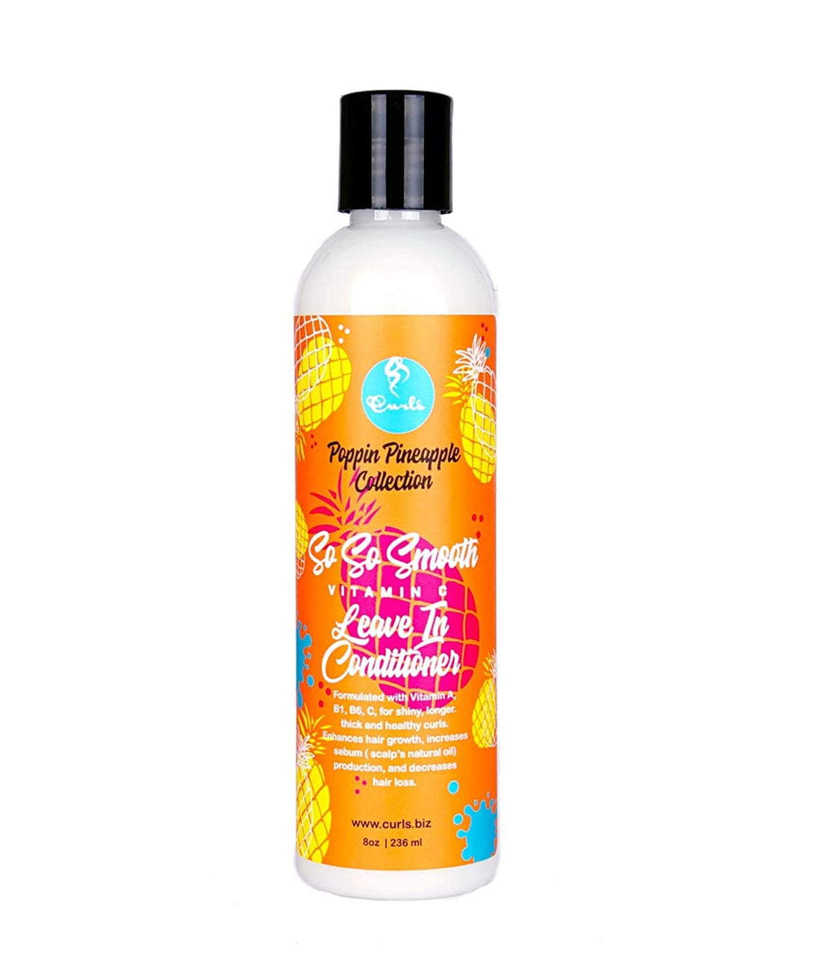 Curls Poppin Pineapple Collection So So Smooth Vitamin C Curl Leave-In Conditioner