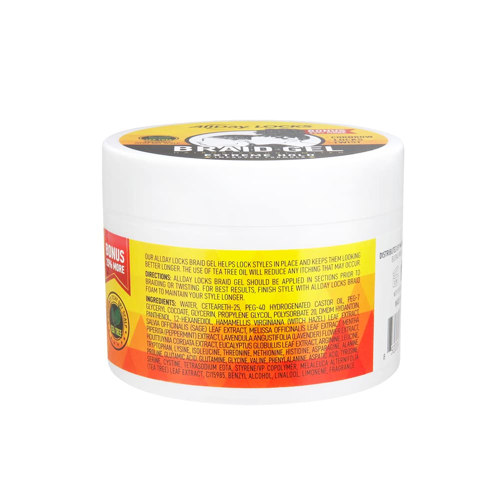 AllDay Locks Lock Braid Gel - Extreme Hold