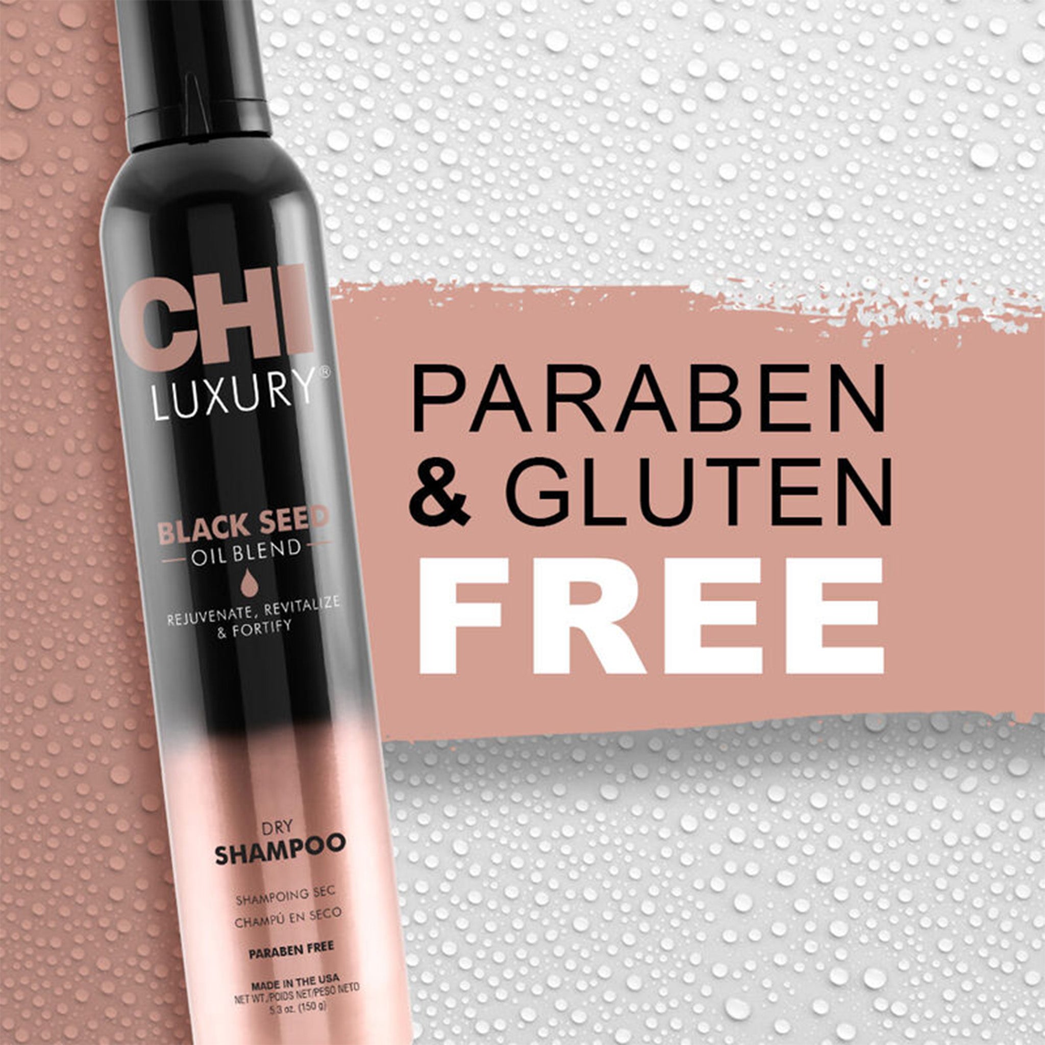 CHI Luxury Black Seed Oil Blend Dry Shampoo - 5.3oz