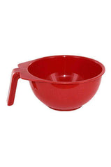 Round Hair Tint Mixing Bowl - Red