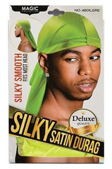 Magic Collection Silky Satin Durag #4801 Lime Green