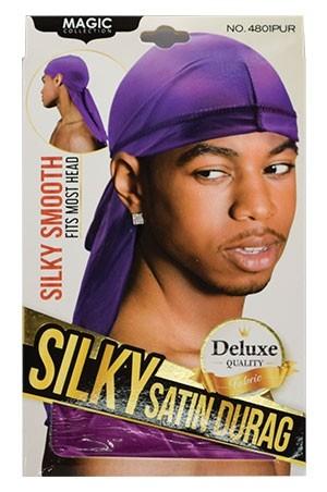 Magic Collection Silky Satin Durag #4801 Purple
