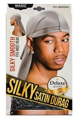 Magic Collection Silky Satin Durag #4801 Gray