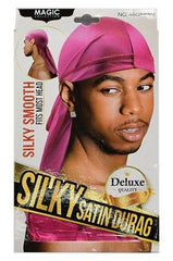 Magic Collection Silky Satin Durag #4801 Hot Pink