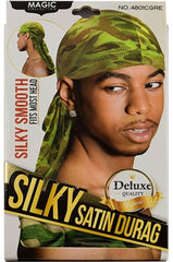 Magic Collection Silky Satin Durag #4801 Camo Green