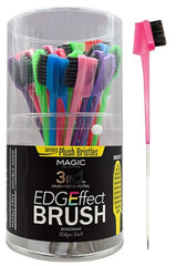 Magic Collection 3-In-1 Edge Brush - Tapered Plush Bristles