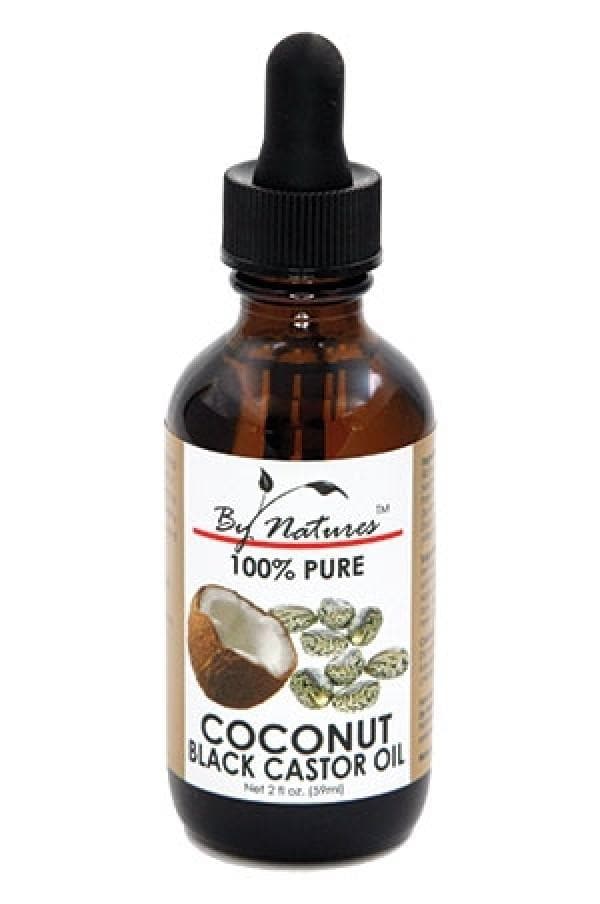 By Natures 100% Pure Coconut & Black Castor Oil