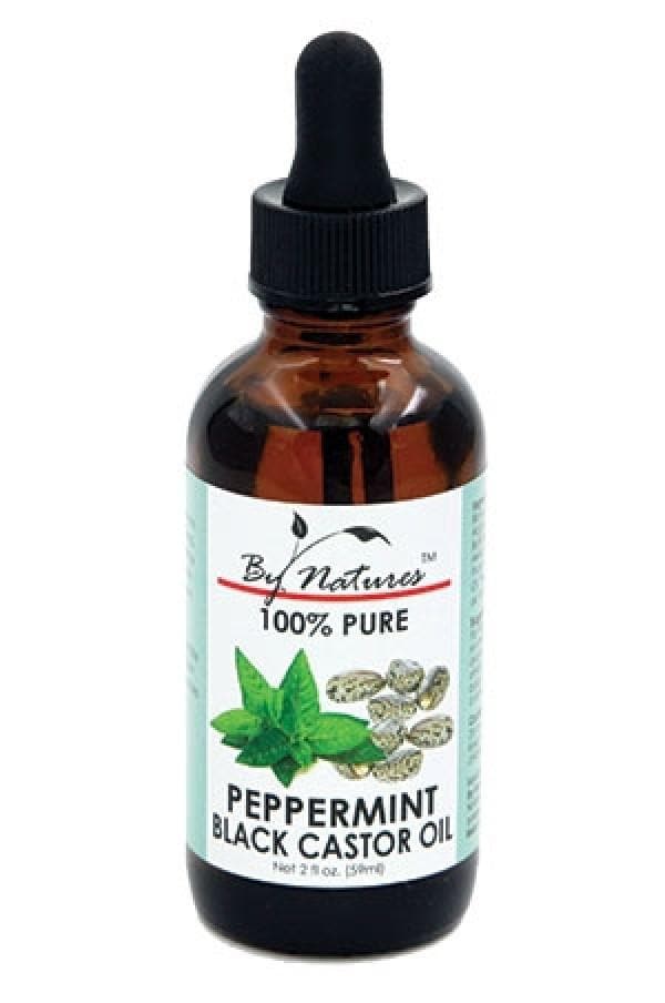 By Natures 100% Peppermint & Black Castor Oil