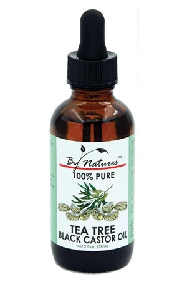 By Natures 100% Pure Tea Tree & Black Castor Oil