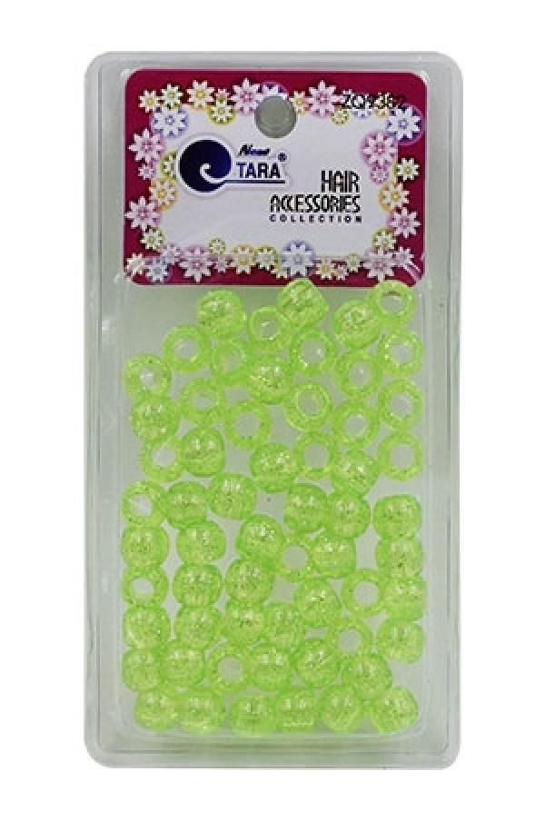 Tara Hair Beads - Green Crystal #ZQ9382