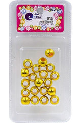 Tara Metallic Hair Beads - Gold #72859