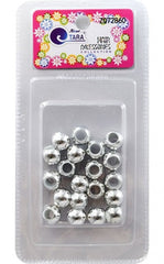 Tara Metallic Hair Beads - Silver #72860