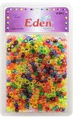 Eden Small Hair Beads Jumbo Pack - Clear Assorted #BR1CM