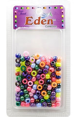 Eden Small Hair Beads - Glossy Assorted #BR2AAB