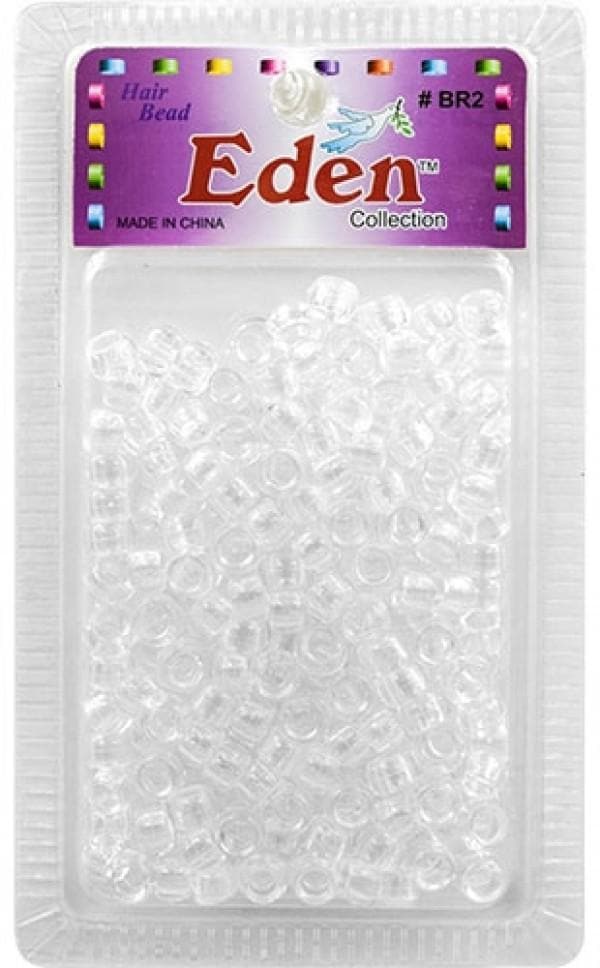 Eden Small Hair Beads - Clear #BR2C