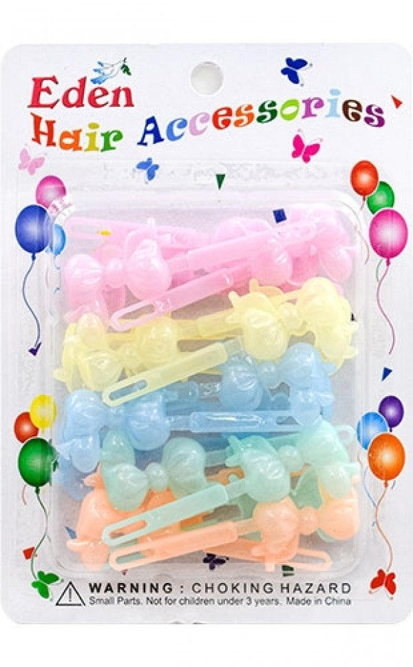 Eden Hair Barrettes - Bow Tie Pastel #TB-MPS