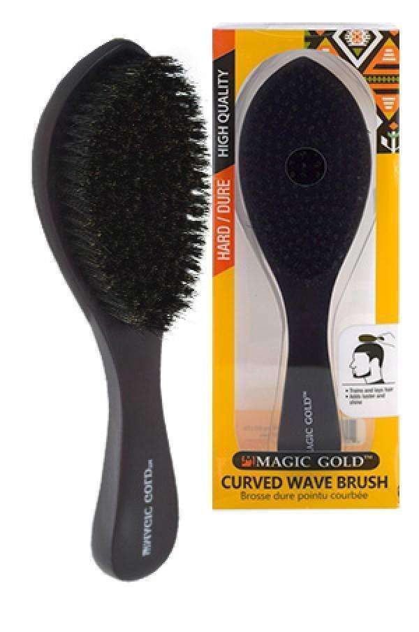 Magic Gold Hard Curved WaveBrush #6810