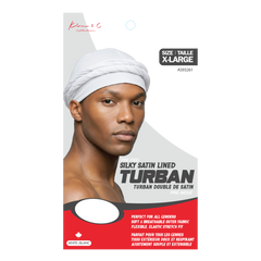 Kim & C Pre-Tied Silky Satin Lined Turban