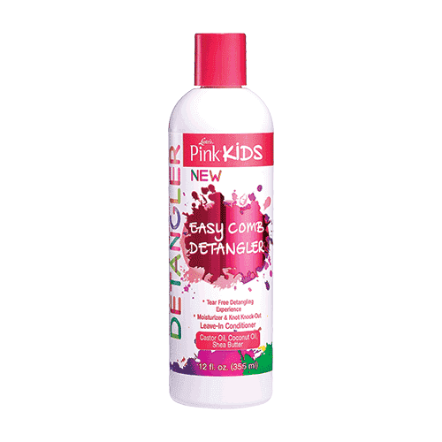 Pink Kids Kids Easy Comb Detangler