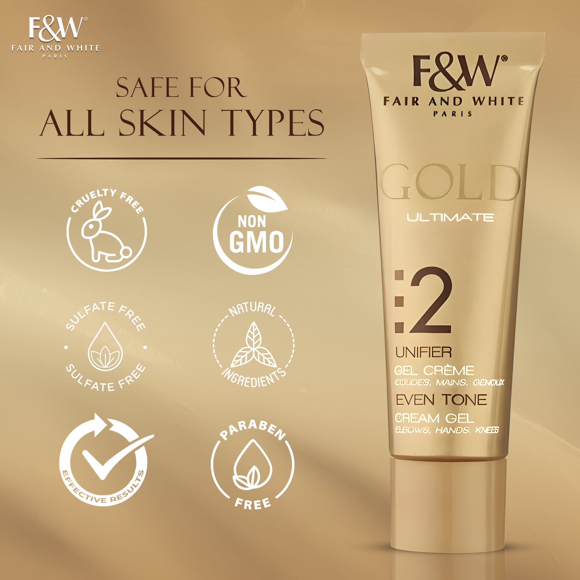 Fair And White Gold Specialized Cream Gel 30ml