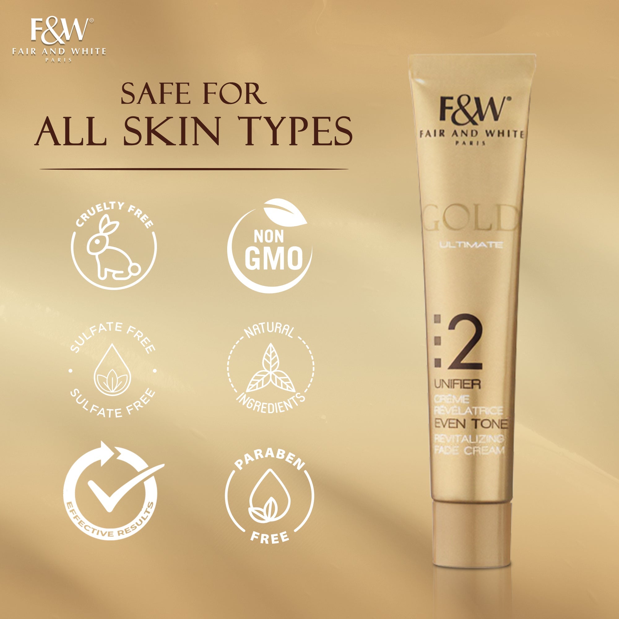 Fair And White Gold Revitalizing Fade Cream 50ml