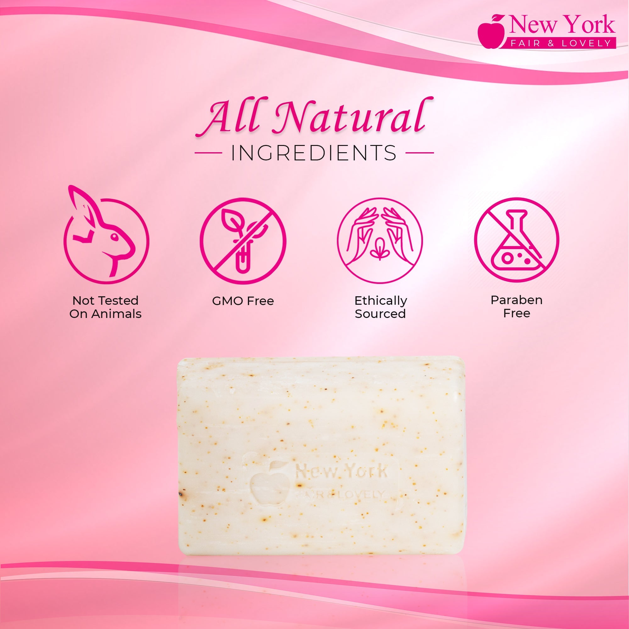 New York Fair & Lovely Exfoliating soap 200gr