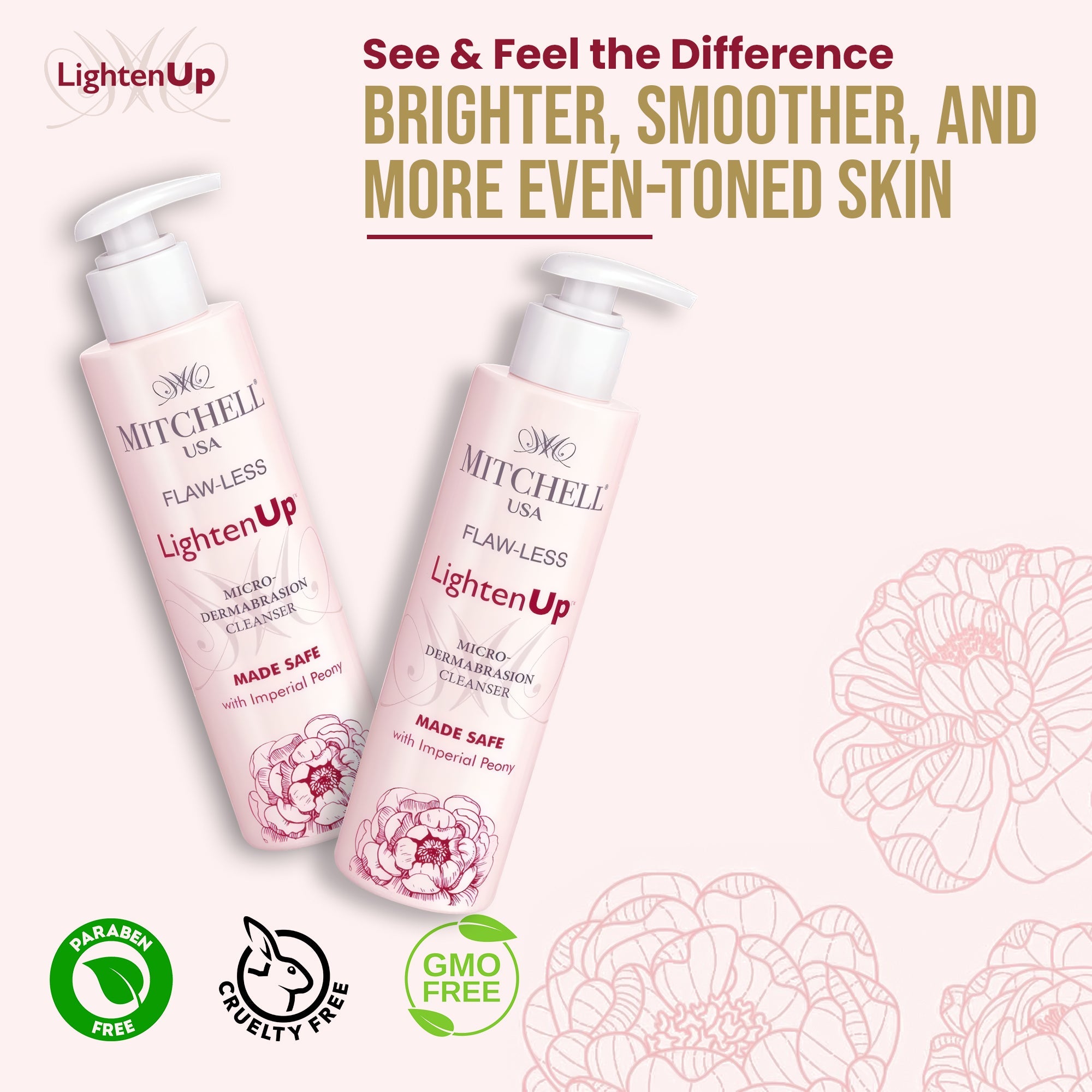 Lighten Up Flaw-Less Cleanser 150g