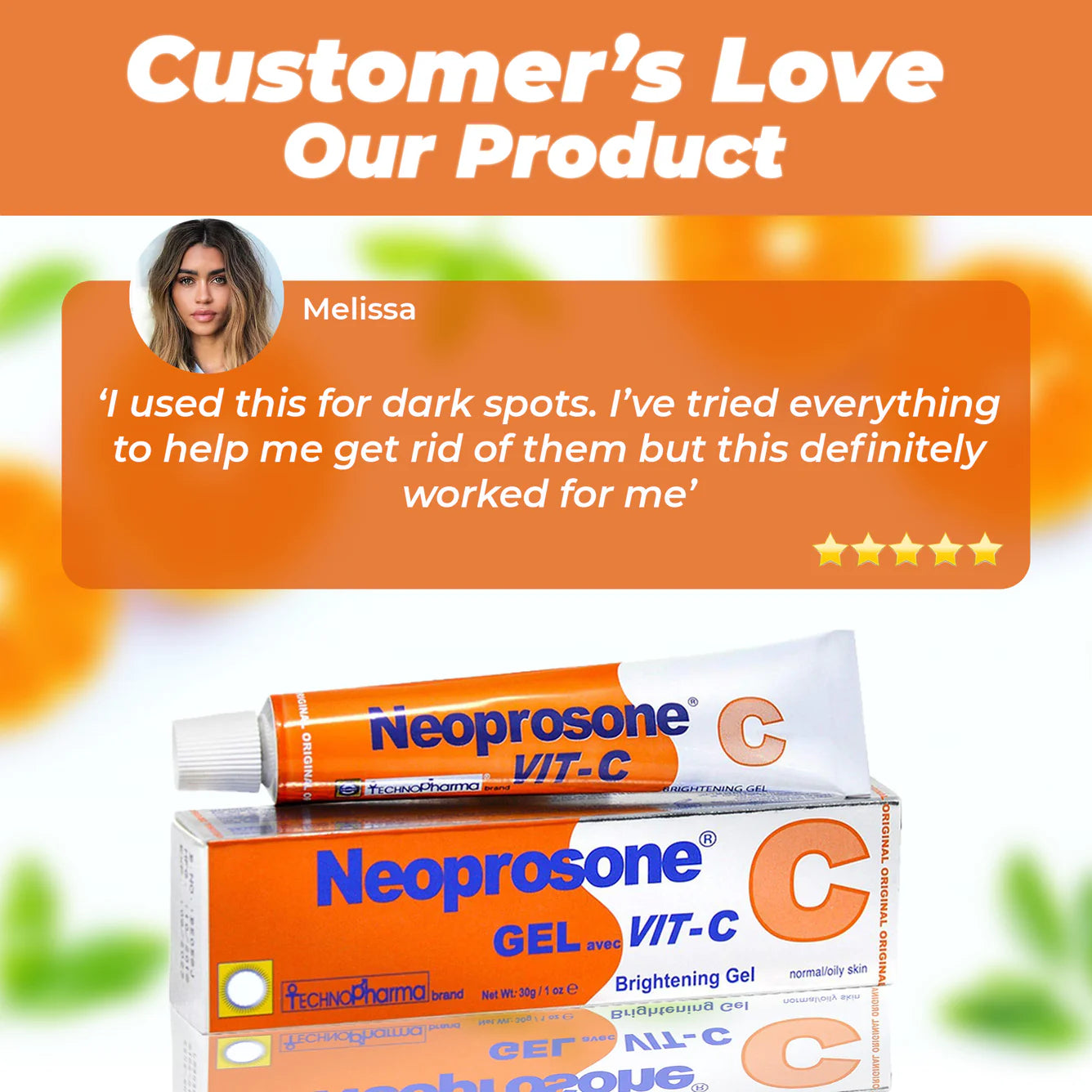 Neoprosone Brightening Gel with Vitamin "C" 30g