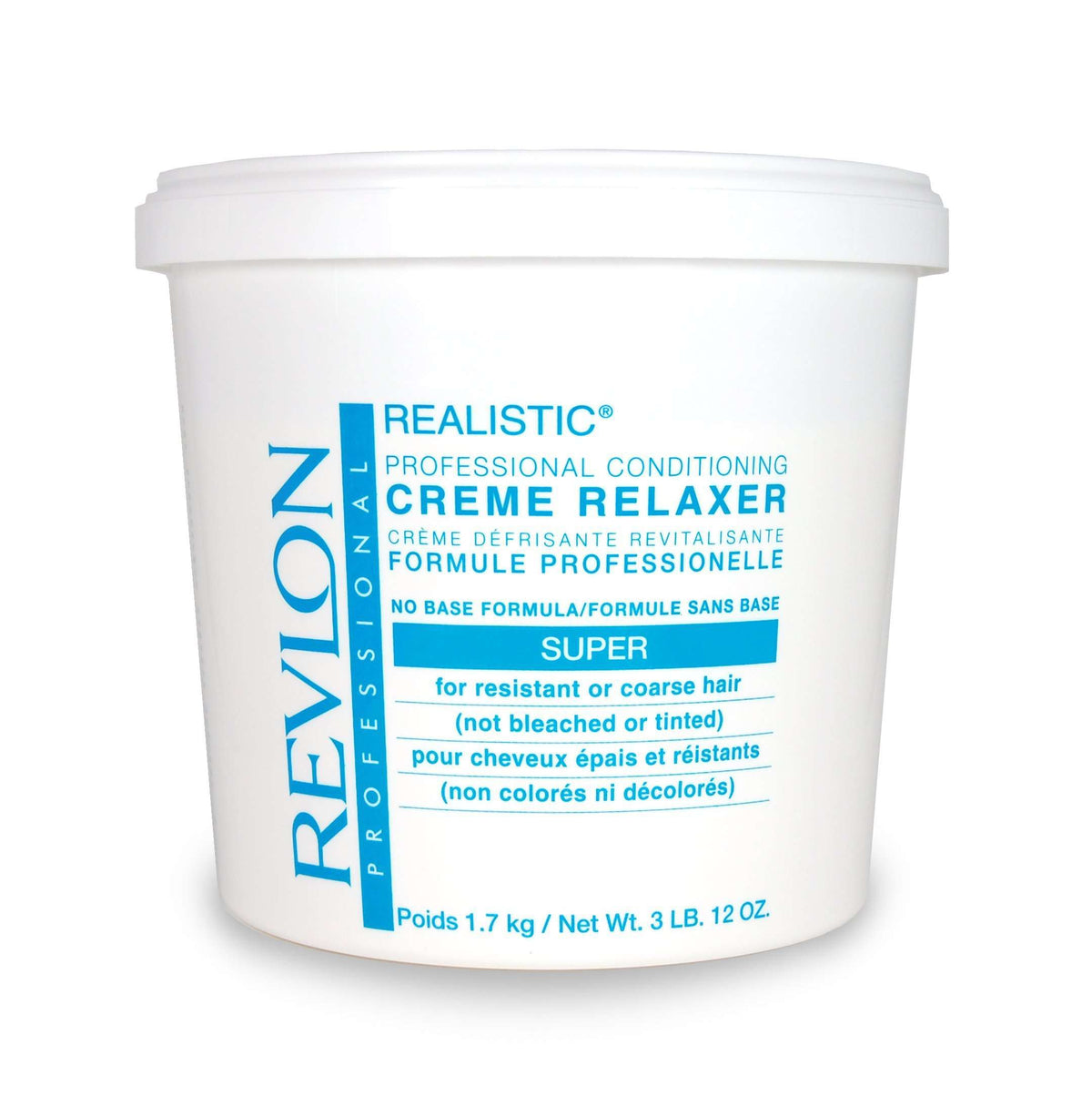 Revlon Realistic No Base Conditioning Crème Relaxer Tub - Super