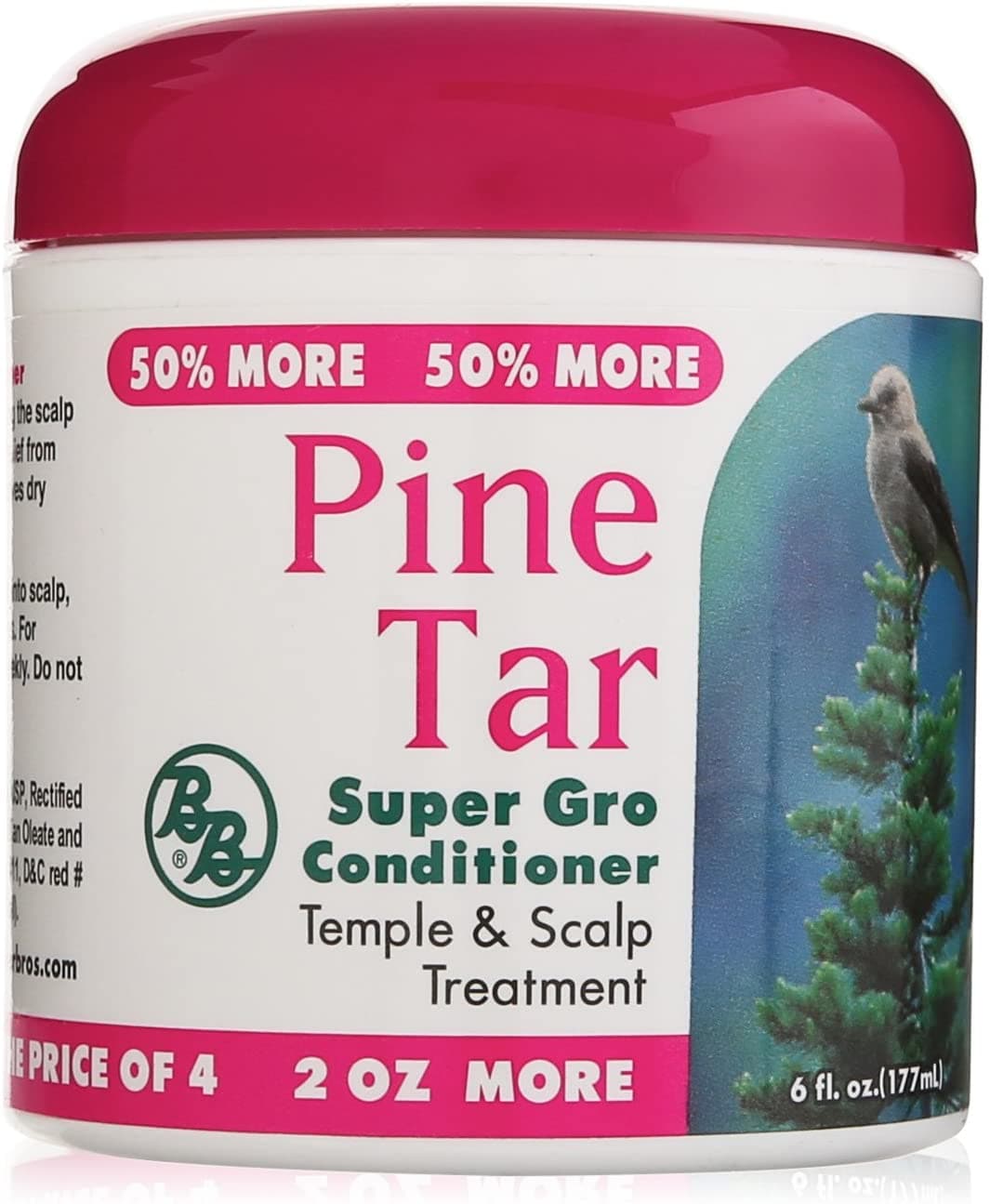 Bronner Brothers Pine Tar Super Gro Conditioner