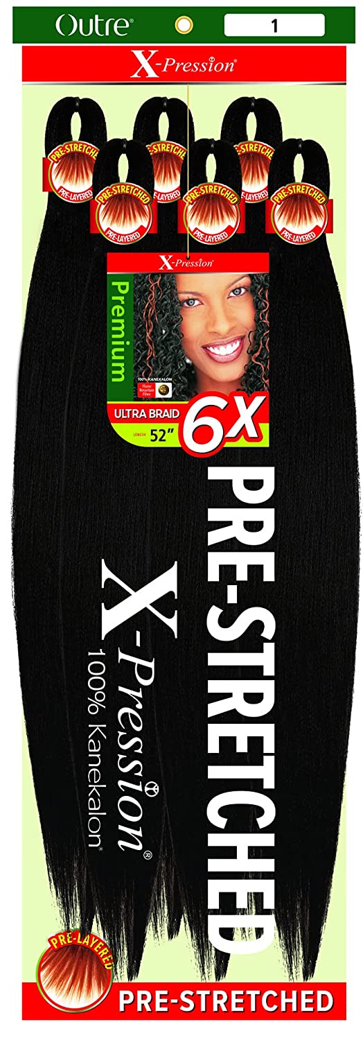 Outre 6X X-Pression Pre-Stretched Ulta Braid 52"