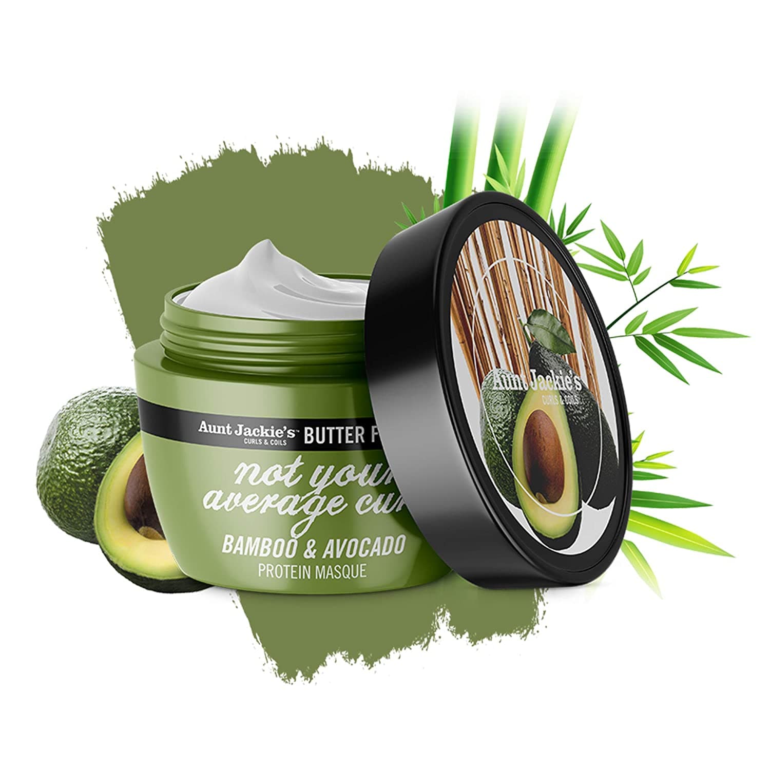 Aunt Jackie's "Not Your Average Curl" Bamboo & Avocado Protein Masque