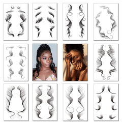 Natural Baby Hair Creator Edge Tattoo