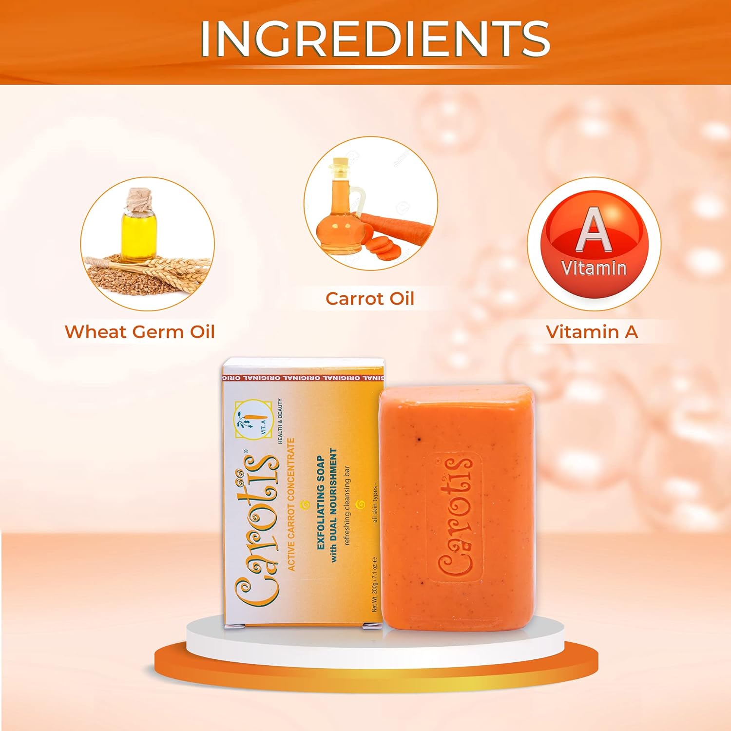 Carotis Exfoliating Soap 200g / 7.1 fl oz