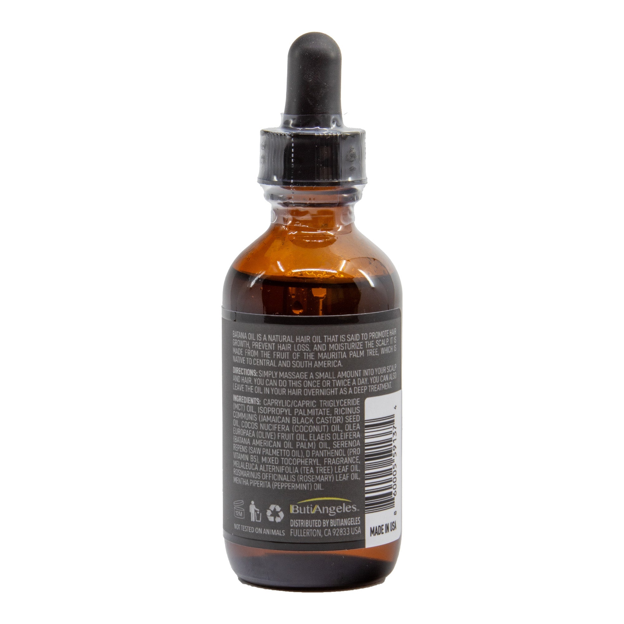 AFRICAN BLACK CONTROL Batana Growth Oil (2oz)