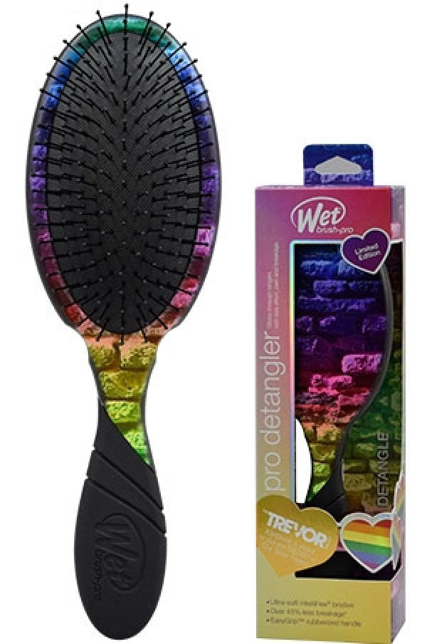 Wet Brush Pro Detangler Pride Collection - Rainbow Brick