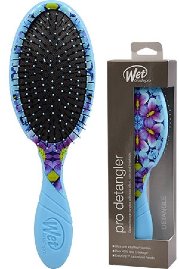 Wet Brush Pro Detangler - Blue Floral